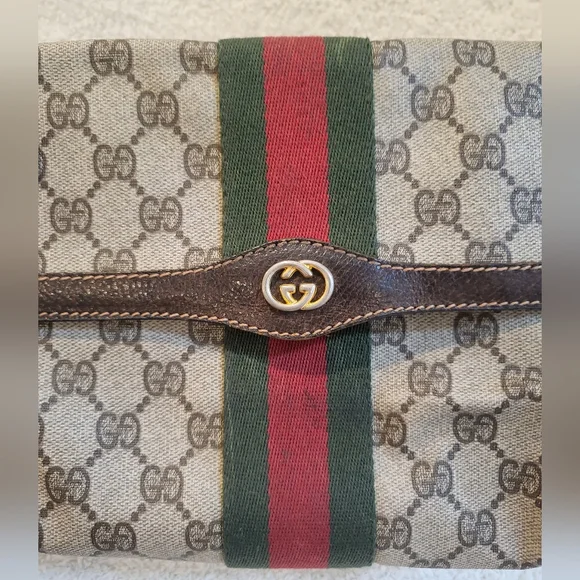 Gucci Vintage Ophidia Parfums Flap Clutch - Picture 10 of 16